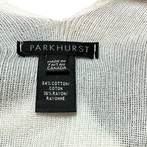 PARKHURST Cotton Blend Covi Wrap Lightweight Cape / Poncho Open Sides O/S - Picture 5 of 7